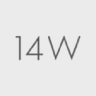 14W logo