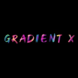Gradient X logo