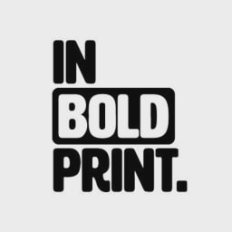 In Bold Print logo