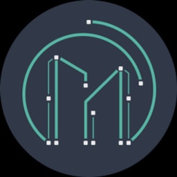 Mapped logo