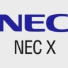 NEC X logo