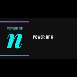Power of N logo